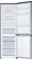 Samsung Series 6 RB34C600ESA/EU Classic Fridge Freezer with SpaceMax™ Technology - Silver Silver 344L (front-open Silver)