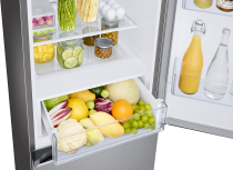 Samsung Series 6 RB34C600ESA/EU Classic Fridge Freezer with SpaceMax™ Technology - Silver Silver 344L (detail-moist-fresh-zone Silver)