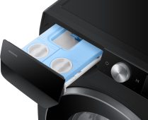 Samsung Series 6 AI Energy + Auto Dose WW90DG6U85LBU WiFi-enabled, Washing Machine, 9kg - Black Black 9 kg (detail Black)