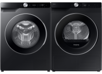 Samsung Series 6 AI Energy + Auto Dose WW90DG6U85LBU WiFi-enabled, Washing Machine, 9kg - Black Black 9 kg (front-set1 Black)
