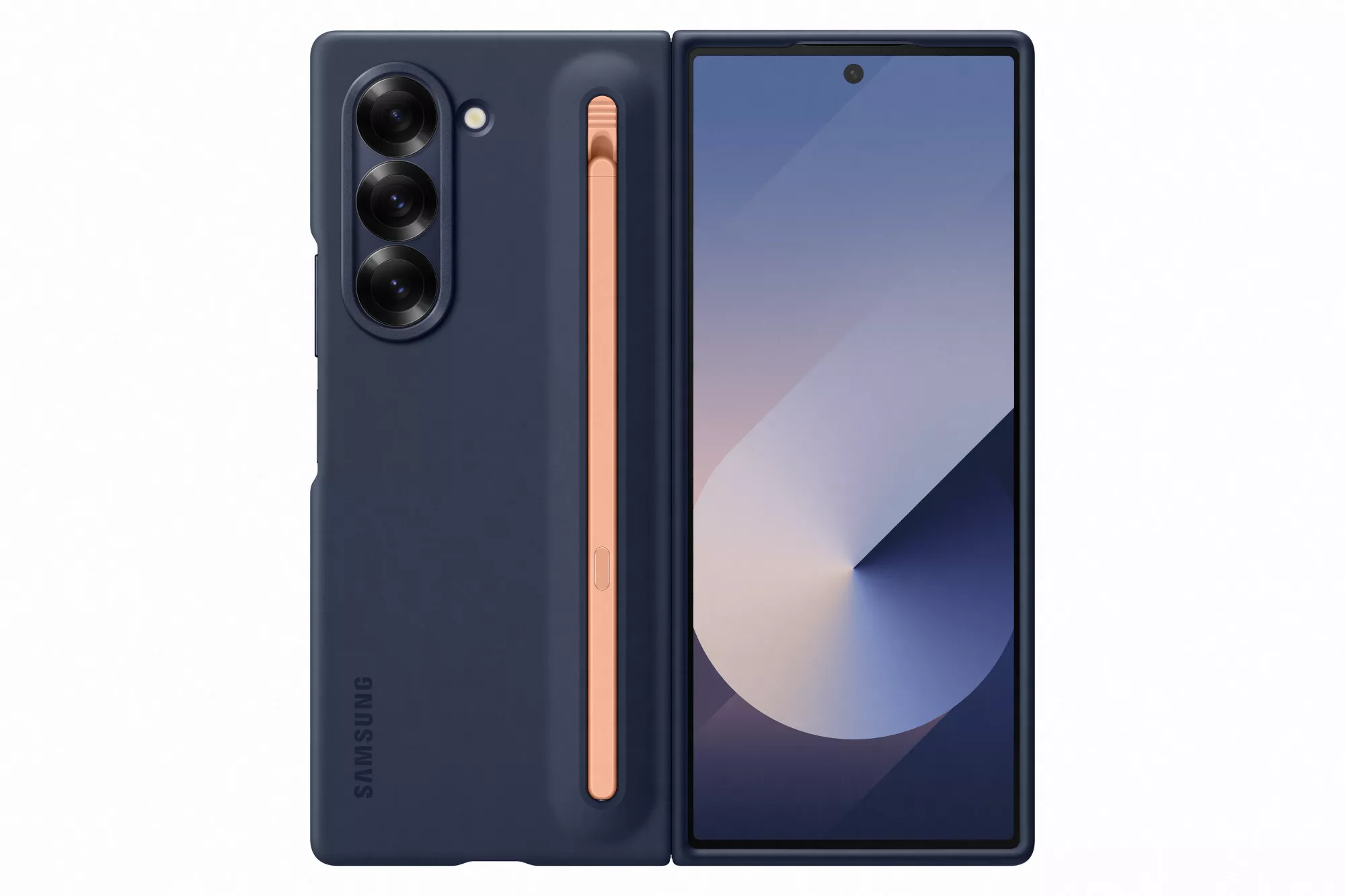 s pen case&Front Film&Galaxy Buds2 新品3点 S Pen Case for Galaxy Z Fold6 Navy |