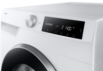 Samsung Series 6 AI Energy + Auto Dose WW90DG6U85LEU WiFi-enabled, Washing Machine, 9kg - White White 9 kg (panel-control1 White)