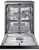 Series 11 DW60A8050U1/EU Built Under Full Size Dishwasher with Auto Door & SmartThings, 14 Place Settings 14 Place Setting Black (front-open2 Black)
