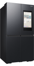 Samsung Family Hub RF65DG9H0EB1EU French Style Fridge Freezer with Beverage Center™ - Black Black 636 L (l-perspective Black)