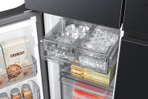 Samsung Family Hub RF65DG9H0EB1EU French Style Fridge Freezer with Beverage Center™ - Black Black 636 L (freezer-ice-icescoop Black)