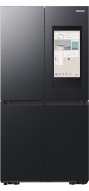 Samsung Family Hub RF65DG9H0EB1EU French Style Fridge Freezer with Beverage Center™ - Black Black 636 L (front Black)