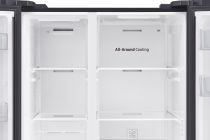 Samsung RS62DG5003B1EU American Style Fridge Freezer with SpaceMax™ Technology - Black Black 655 L (detail2-all-around-cooling Black)