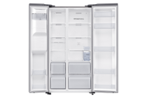 Samsung RS64DG5303S9EU American Style Fridge Freezer with SpaceMax™ Technology - Refined Inox Silver 635 L (front-open-without-food Silver)