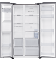 Samsung RS64DG5303S9EU American Style Fridge Freezer with SpaceMax™ Technology - Refined Inox Silver 635 L (front-open-without-food Silver)