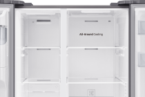 Samsung RS64DG5303S9EU American Style Fridge Freezer with SpaceMax™ Technology - Refined Inox Silver 635 L (detail4-all-around-cooling Silver)