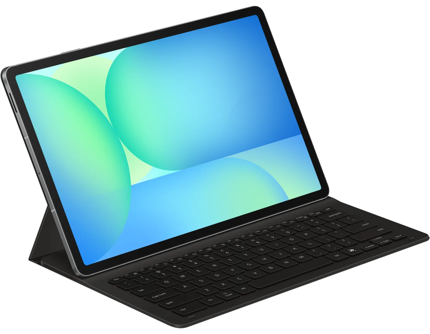 Book Cover Keyboard Slim - AI Key for Galaxy Tab S10 FE+ Black |