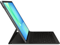 Book Cover Keyboard Slim - AI Key for Galaxy Tab S10 FE+ Black (standing3 Black)