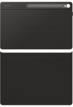 Smart Book Cover for Galaxy Tab S10 FE+ Black (back Black)