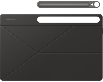 Smart Book Cover for Galaxy Tab S10 FE+ Black (changeble-pen-holder Black)