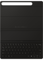 AI Book Cover Keyboard Slim for Galaxy Tab S9, S9 FE, S10 FE Black (dynamic1 Black)
