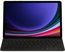 AI Book Cover Keyboard Slim for Galaxy Tab S9, S9 FE, S10 FE Black (standing2 Black)