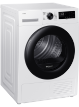 Samsung Series 5 AI Energy DV90DG52A0AEEU 9KG Heat Pump Tumble Dryer, White 9 kg White (l-perspective White)