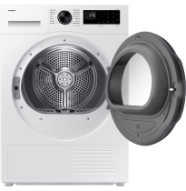 Samsung Series 5 AI Energy DV90DG52A0AEEU 9KG Heat Pump Tumble Dryer, White 9 kg White (front-open White)