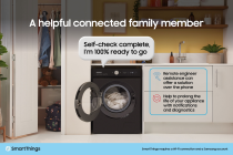 9KG Bespoke AI Series 9 Laundry Front-Load Washing Machine with AI Home Dark Steel 9 kg (WF90F09C4SU1 )