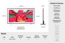 The Frame Pro Neo QLED 4K Vision AI Smart TV (2025) 75 Black (QE75LS03FWUXXU )