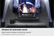 Q990F Q-Series 11.1.4ch Soundbar with Subwoofer & Rear Speakers (2025) Black (HW-Q990F/XU )