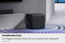 Q990F Q-Series 11.1.4ch Soundbar with Subwoofer & Rear Speakers (2025) Black (HW-Q990F/XU )