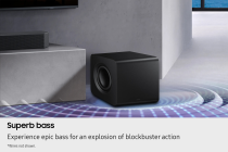 Q930F Q-Series 9.1.4ch Soundbar with Subwoofer & Rear Speakers (2025) Black (HW-Q930F/XU )