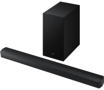 B650F B-Series 3.1ch Soundbar with Subwoofer (2025) Black (set-r-perspective Black)