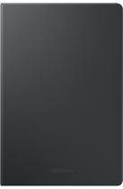 Galaxy Tab S6 Lite Book Cover Oxford Grey (front Gray)