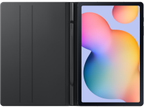 Galaxy Tab S6 Lite Book Cover Oxford Grey (front-open-with-pen Gray)