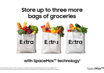 640L Bespoke AI Series 6 Side-by-Side Fridge Freezer with SpaceMax™, Silver Silver 640 L (RS70F64KETEU )