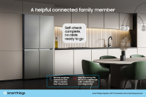 640L Bespoke AI Series 6 Side-by-Side Fridge Freezer with SpaceMax™, Silver Silver 640 L (RS70F64KETEU )