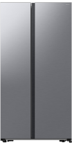 Samsung Series 6 SpaceMax™ RS57DG400EM9EU American-Style Smart Fridge Freezer, Gentle Silver Matt Gentle Silver Matt 583 L (front Silver)
