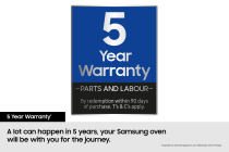 267L Bespoke AI Series 6 Integrated Fridge Freezer with SpaceMax™ 267 L White (BRB70F26DES0EU )