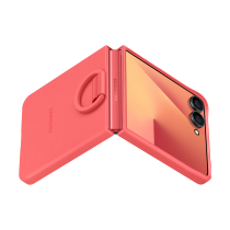 Ring Case (Silicone) Red For Galaxy Z Flip7