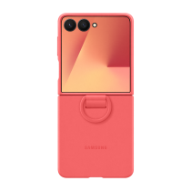Ring Case (Silicone) Red For Galaxy Z Flip7