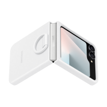 Silicone Case White For Galaxy Z Flip7 FE
