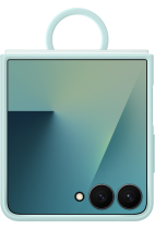 Ring Case (Silicone) for Galaxy Z Flip7 Mint (front Mint)