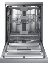 Series 6 DW60M6050FS/EU Freestanding Full Size Dishwasher, 14 Place Settings 14 Place Setting Silver (front-open silver)