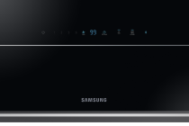 Wall Mount Cooker Hood with Hob Auto Connectivity, 90cm 90 cm Black (detail-display-focus black)