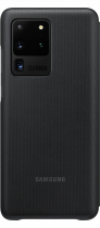 Galaxy S20 Ultra LED View Cover Black (back Black)