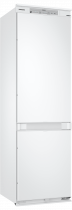Integrated Fridge Freezer with Total No Frost (Slide Hinge) 268 L White (l-perspective white)