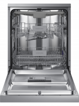 Series 6 Freestanding Full Size Dishwasher, 14 Place Settings 14 Place Setting Silver (front-open silver)