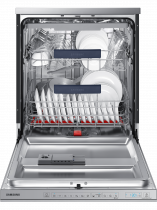 Freestanding Full Size Dishwasher with WaterWall™ Technology and Zone Booster ™ (front-open silver)