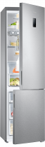 RB5000 Fridge Freezer with All-Around Cooling Platinum Silver 367 L (Dynamic Silver)