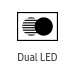 dual led