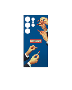 Toiletpaper Lipstick Flipsuit Case Insert for Galaxy S24 Ultra