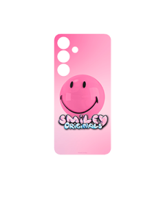 Galaxy S24 Smiley Pink Plate For Suit Case
