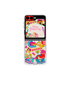 Haainc Disney Princess Flipsuit Case and Card for Galaxy Z Flip5