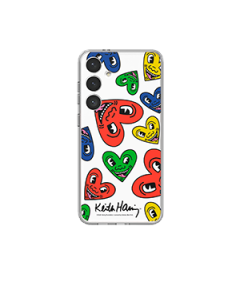 Galaxy S24+ Keith Haring Heart Plate For Suit Case